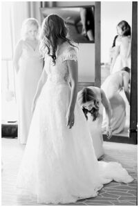 Beaver creek wedding, black and white Ritz-Carlton, Bachelor Gulch wedding dress