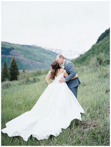 wedding day pictures with the gore range